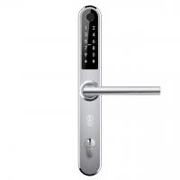Умный дверной биометрический замок SEVEN LOCK SL-7761BF silver