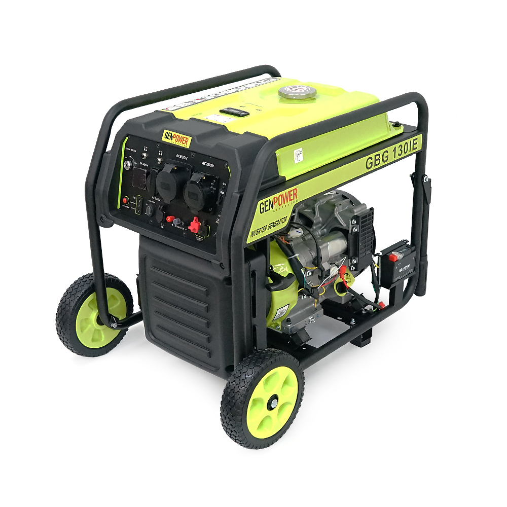 Генератор інверторний бензиновий GENPOWER GBG 130IE (8,8 кВт)