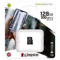 Карта памяти microSDXC Kingston Canvas Select Plus 128 GB Class 10 А1 UHS-1