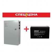 Бесперебойное питание SEVEN KA-7857 (ББП 12 В / 5 А + АКБ 7 А·ч)