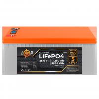 Аккумулятор LP LiFePO4 для ИБП LCD 24V (25,6V) - 230 Ah (5888Wh) (BMS 80A/40A) пластик