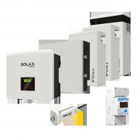 Автономное питание Комплект Solax 3.3: Однофазный гибридный инвертор на 7,5 кВт, с АКБ на 17,4 кВт*ч
