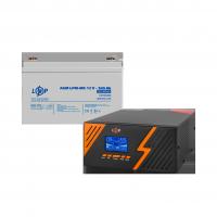 Комплект резервного живлення LP (LogicPower) ДБЖ + мультигелева батарея (UPS B1500 + АКБ MG 1200Wh)