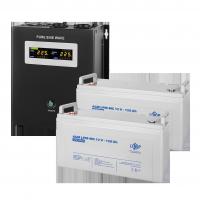 Комплект резервного живлення LP (LogicPower) ДБЖ + мультигелева батарея (UPS W1500 + АКБ MG 2880Wh)