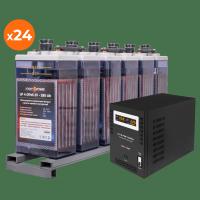 Комплект резервного живлення для підприємств LP (LogicPower) ДБЖ + OPzS батарея (UPS B7000 + АКБ OPzS 15456W)