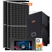 Солнечная электростанция (СЭС) 2.5kW АКБ 3.3kWh (литий) 140 Ah Премиум