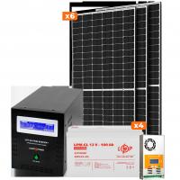 Солнечная электростанция (СЭС) 4kW АКБ 4.8kWh (гель) 100 Ah Стандарт