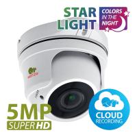 IP камера 5.0MP IP Варифокальная камера  IPD-VF5MP-IR Starlight 3.4 Cloud