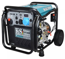 Генератор инверторный бензиновый K&ouml;nner & S&ouml;hnen KS 8100iE 1/3 ATSR (8 кВт, 1/3 фазы, ATS)