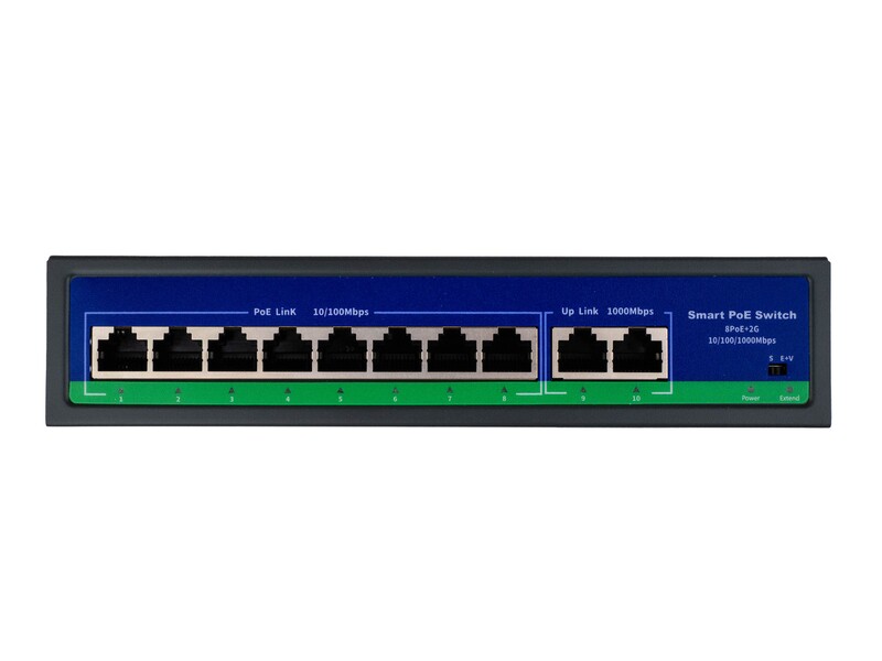 PoE-коммутатор на 8 портов SEVEN P-7328G