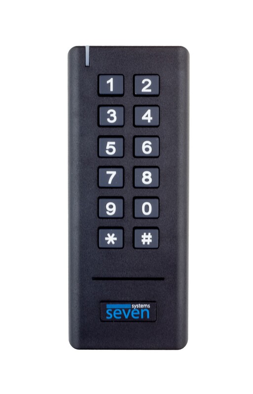 Бездротова клавіатура із вбудованим зчитувачем SEVEN LOCK SK-7712b