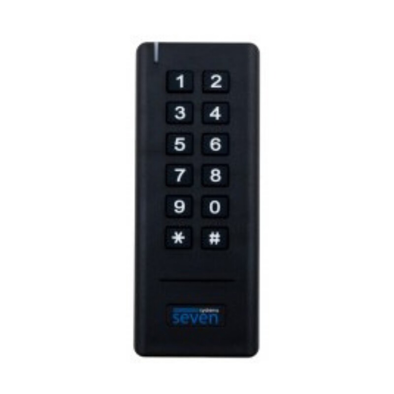 Бездротова клавіатура із вбудованим зчитувачем SEVEN LOCK SK-7712b