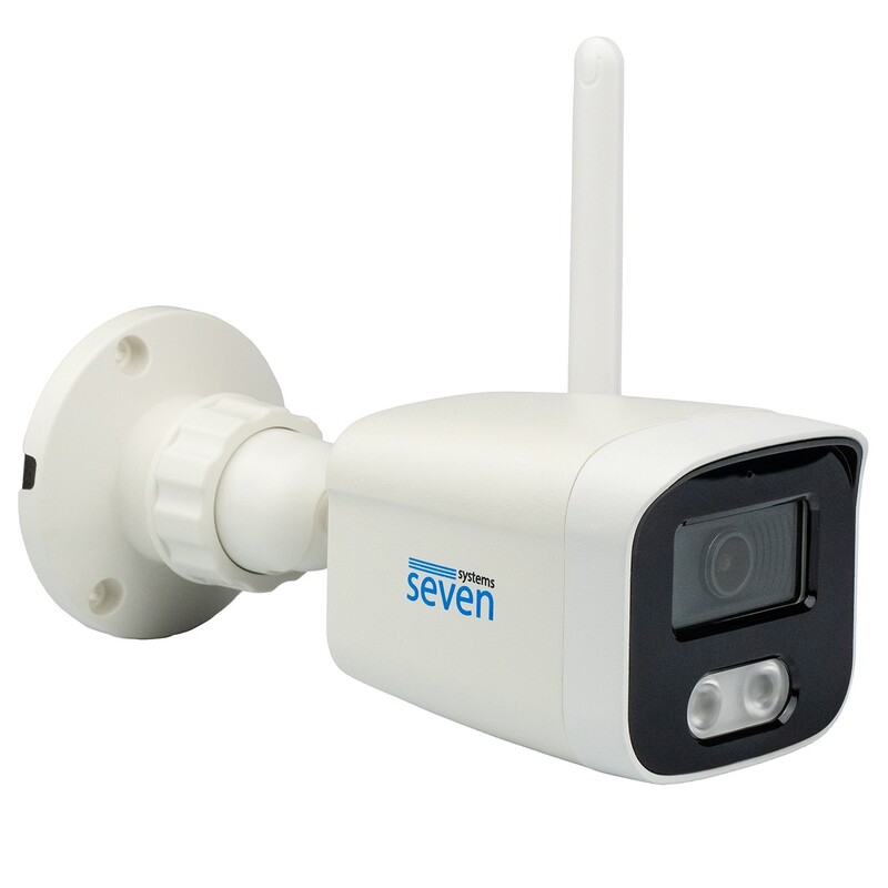 IP-відеокамера 4 Мп Wi-Fi вулична SEVEN IP-7224AW 2,8 мм — фото 1