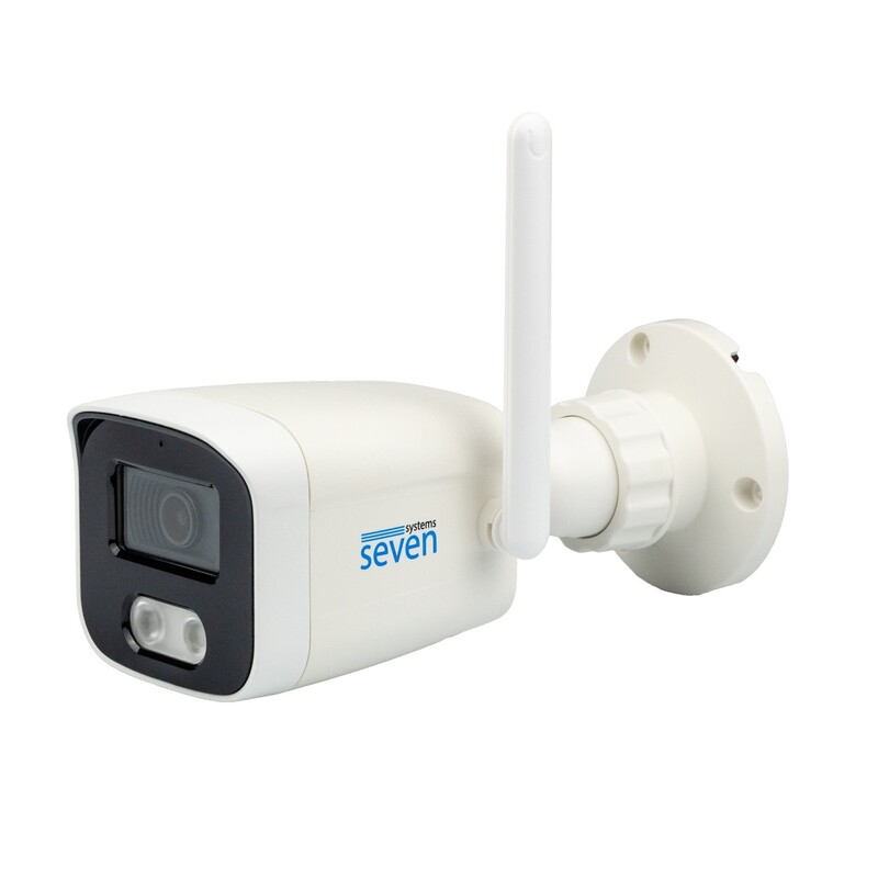 IP-відеокамера 4 Мп Wi-Fi вулична SEVEN IP-7224AW 2,8 мм — фото 2