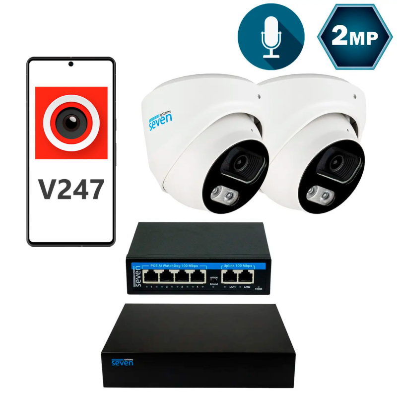 SEVEN IP-7212W2-2MP — зображення товару 1