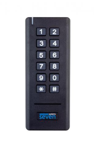 Бездротова клавіатура із вбудованим зчитувачем SEVEN LOCK SK-7712b