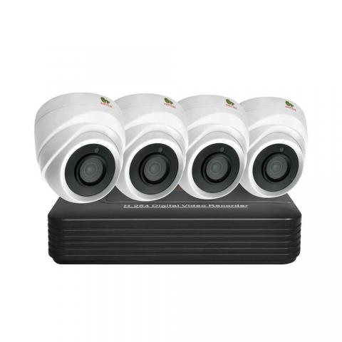 Комплект видеонаблюдения 2.0MP Набор для помещений AHD-45 4xCAM + 1xDVR
