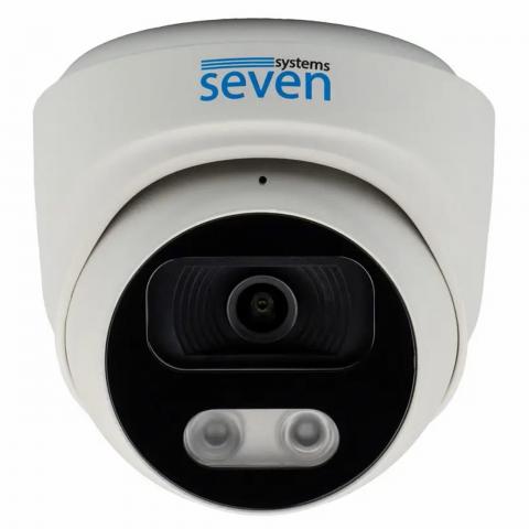IP-відеокамера 2 Мп купольна SEVEN IP-7212PA white 2,8 мм