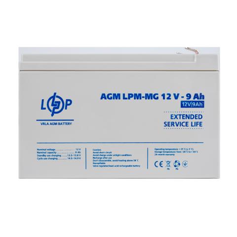 Аккумулятор мультигелевый LPM-MG 12V - 9 Ah
