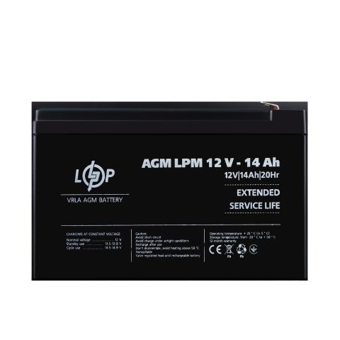 Аккумулятор AGM LPM 12V - 14 Ah