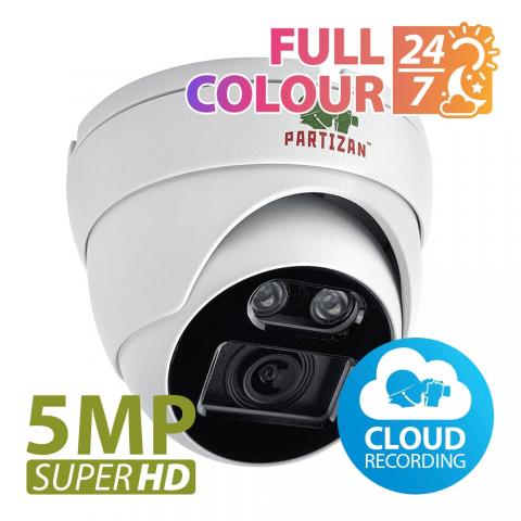 Камера з функцією розпізнання обличчя 5.0MP IP-камера IPD-5SP-IR Full Colour 3.0 Cloud