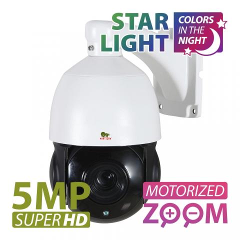 5.0MP IP Роботизована зум камера IPS-220X-IR SE AI 1.0 Starlight