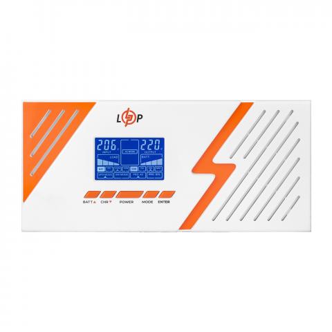 Источник бесперебойного питания ИБП с правильной синусоидой 12V LPM-PSW-1500VA (1050Вт) White