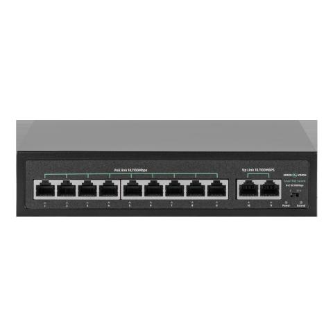 Коммутатор сетевой POE GV-016-D-09+2P