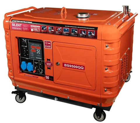 Генератор дизельний Bison BS9500QQ Orange (5,5 кВт)
