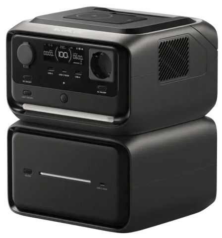 Зарядная станция EcoFlow RIVER 3 MAX Plus (858 Вт·ч, 600 Вт)