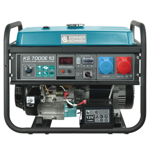 Генератор бензиновий K&ouml;nner & S&ouml;hnen KS 7000E-1/3 (5 кВт, 1/3 фази)