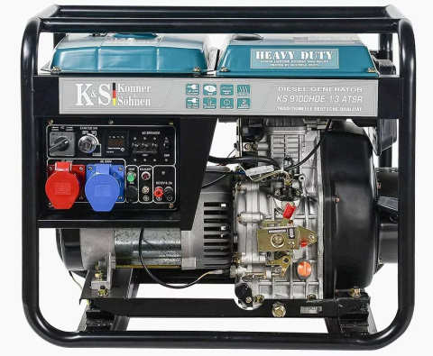 Генератор дизельний K&ouml;nner & S&ouml;hnen KS 9100HDE-1/3 ATSR (7 кВт, 1/3 фази, ATS)