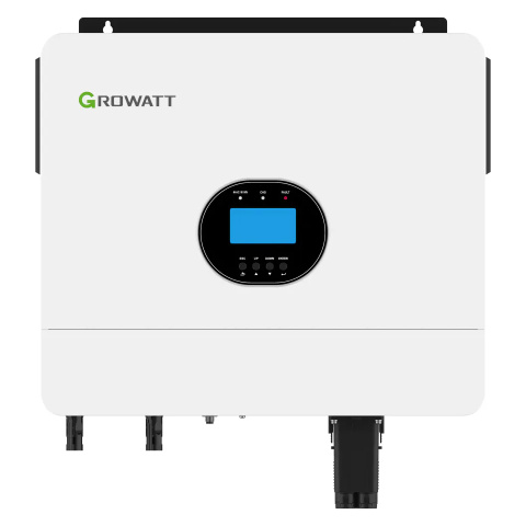 Гибридный инвертор Growatt SPF 6000 ES Plus (6 кВт, 1 фаза, 48 В)