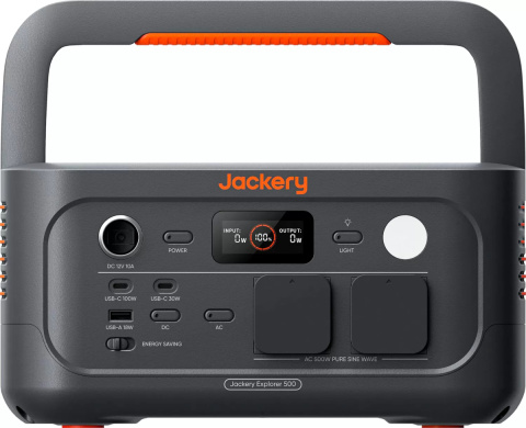 Зарядная станция Jackery Explorer 500V2 (512 Вт&middot;ч, 500 Вт)