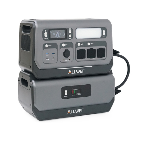 Зарядная станция ALLWEI SGR-PPS2400-2PRO+BAT (4096 Вт·ч, 2400 Вт)