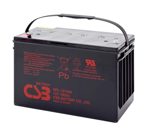 Акумулятор CSB GPL121000 AGM 12 В
